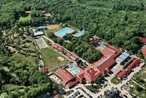 Letecké foto termálneho kúpaliska Velký Meder Thermal Corvinus Letecké foto termálneho kúpaliska Velký Meder Thermal Corvinus