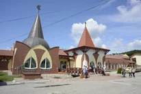 Vchod do kúpaliska, Hotel Thermal 80m od vchodu Vchod do kúpaliska, Hotel Thermal 80m od vchodu